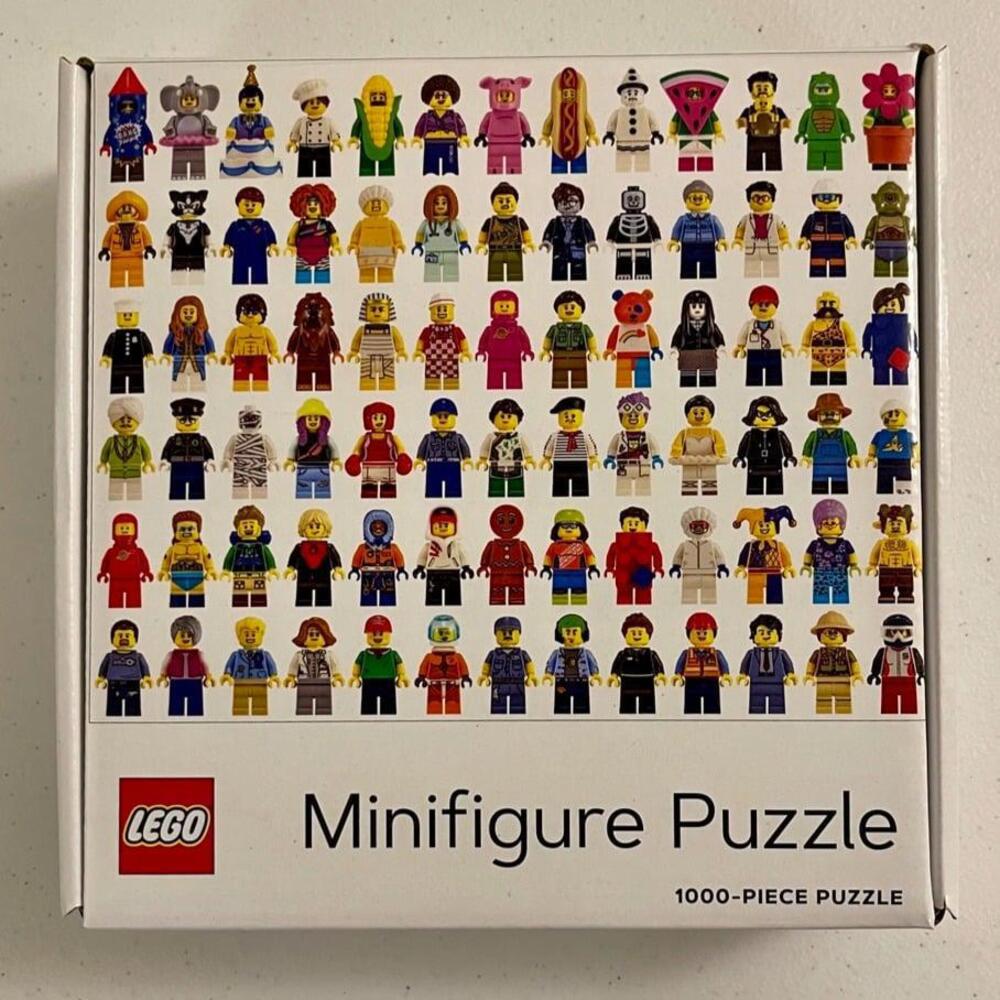 LEGO Minifigure 1,000-Piece Puzzle